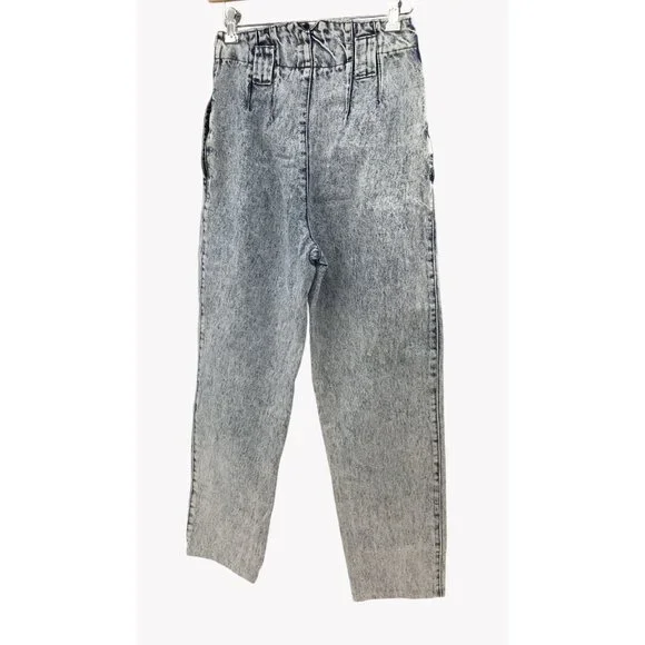 Vintage Filippo-Totti Acid Wash High-Waisted Mom Jeans Size 7/8 Inseam 27 Read - Picture 5 of 6